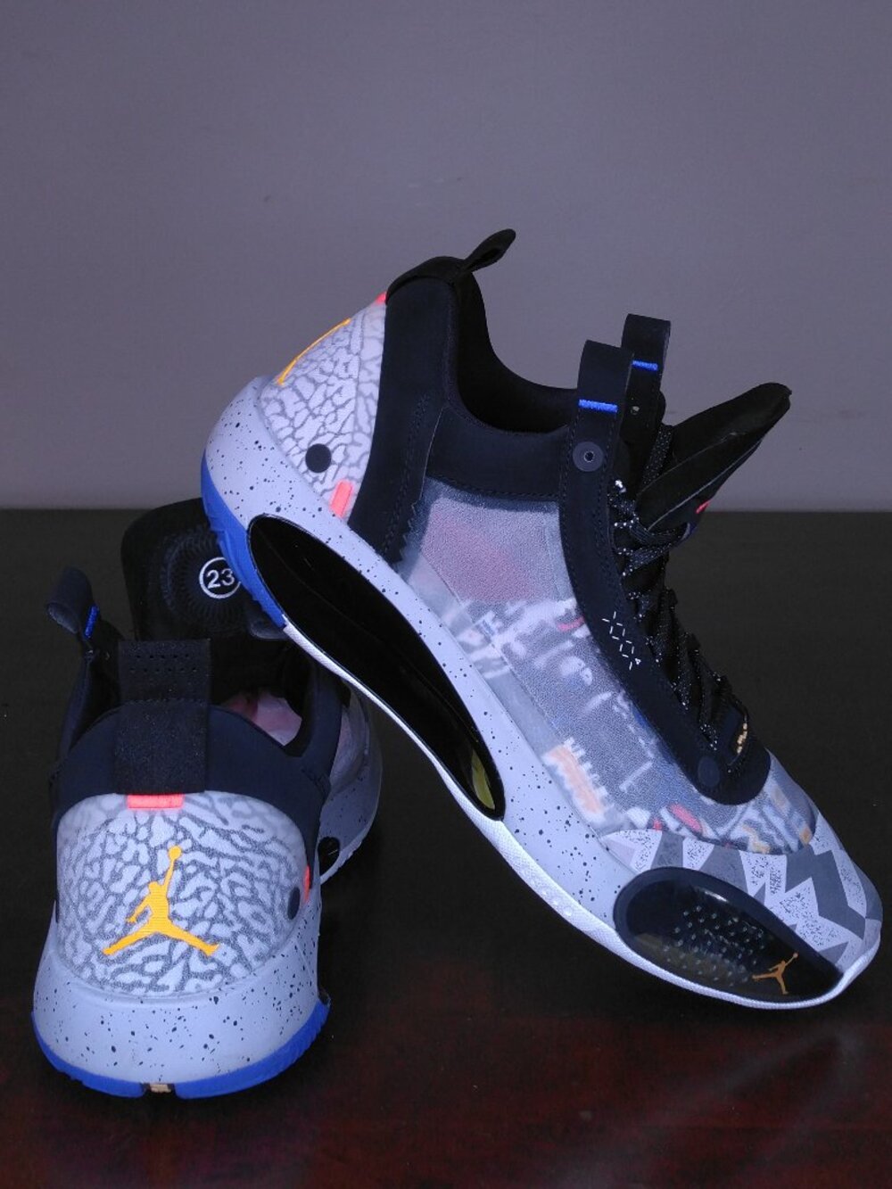 AIR JORDAN 34 XXXIV Shoes Mens SIZE 11.5 LOW HERITAGE CZ7745-008 Multicolor NIKE